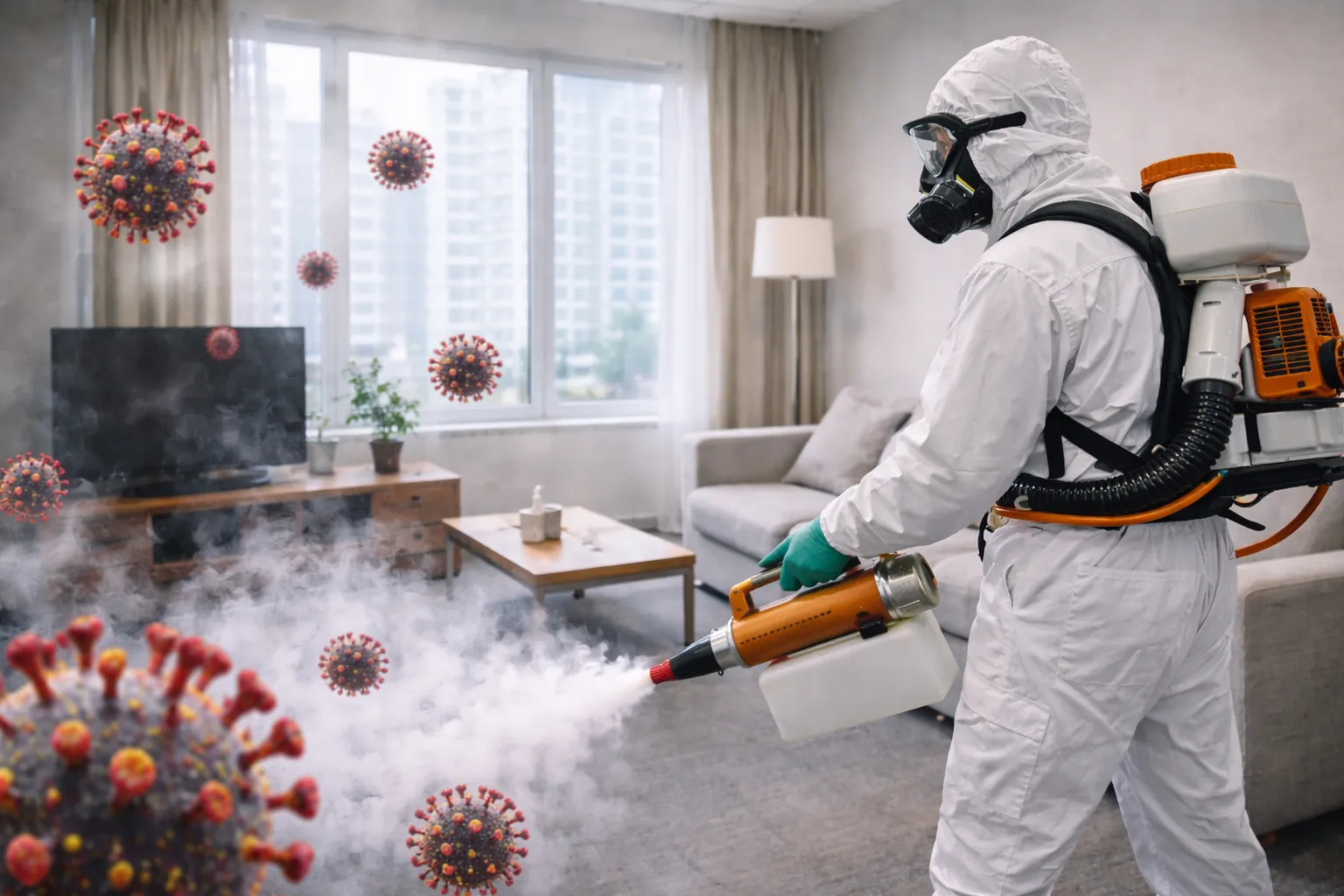 Дезинфекция от коронавируса по доступной цене